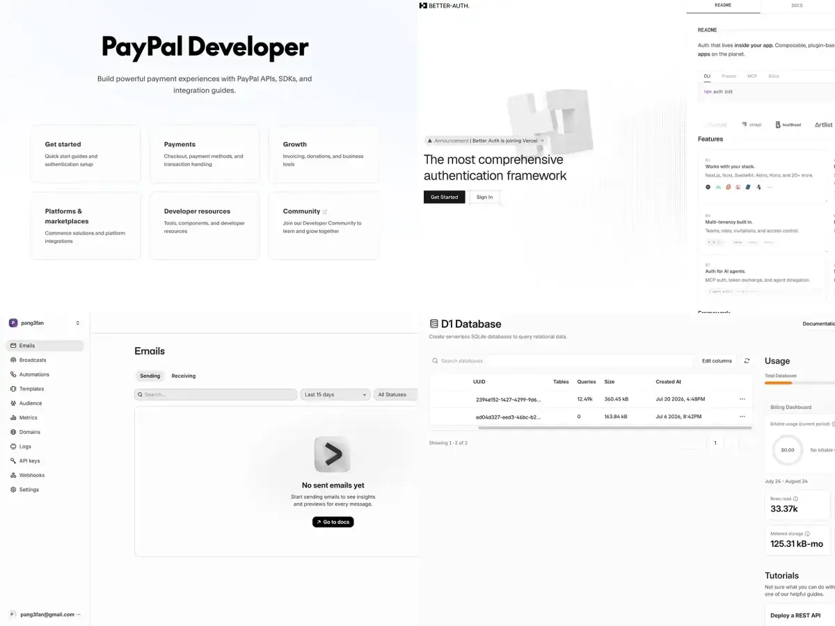 Dashboard preview - Light Mode